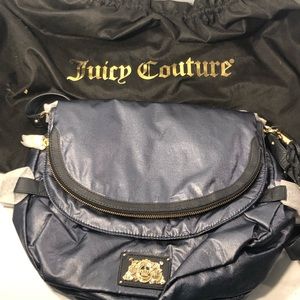 Juicy Couture NEW Dreamin Blue Shimmer and Shine Handbag